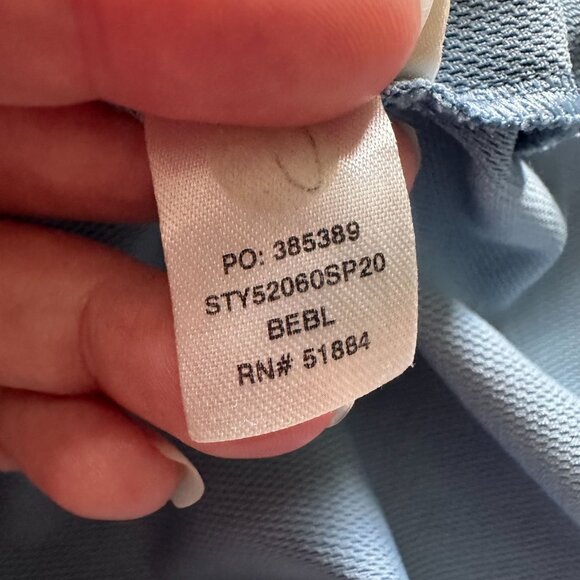 Patagonia Sunshade Polo Shirt Berlin Blue - Picture 7 of 8